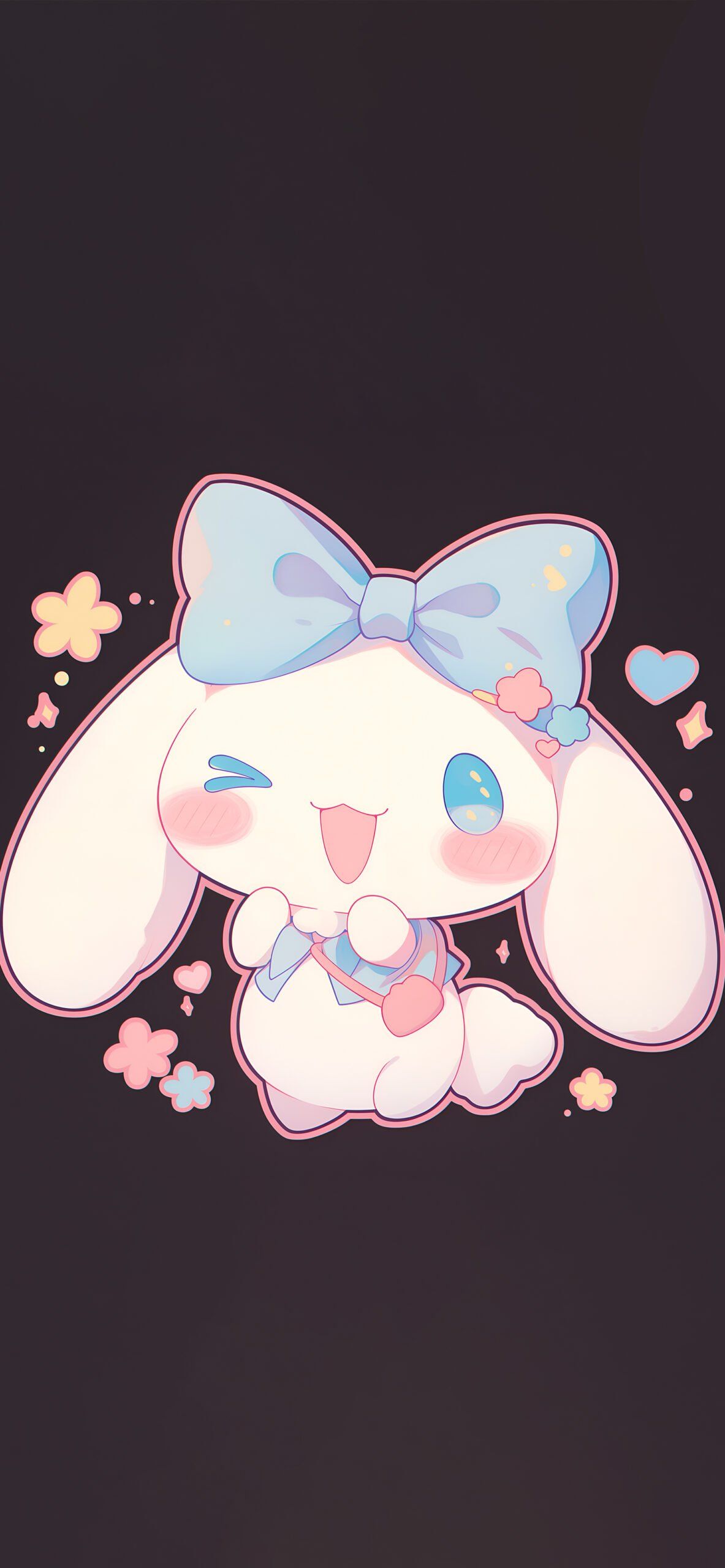 Cute Cinnamoroll Dark Wallpaper