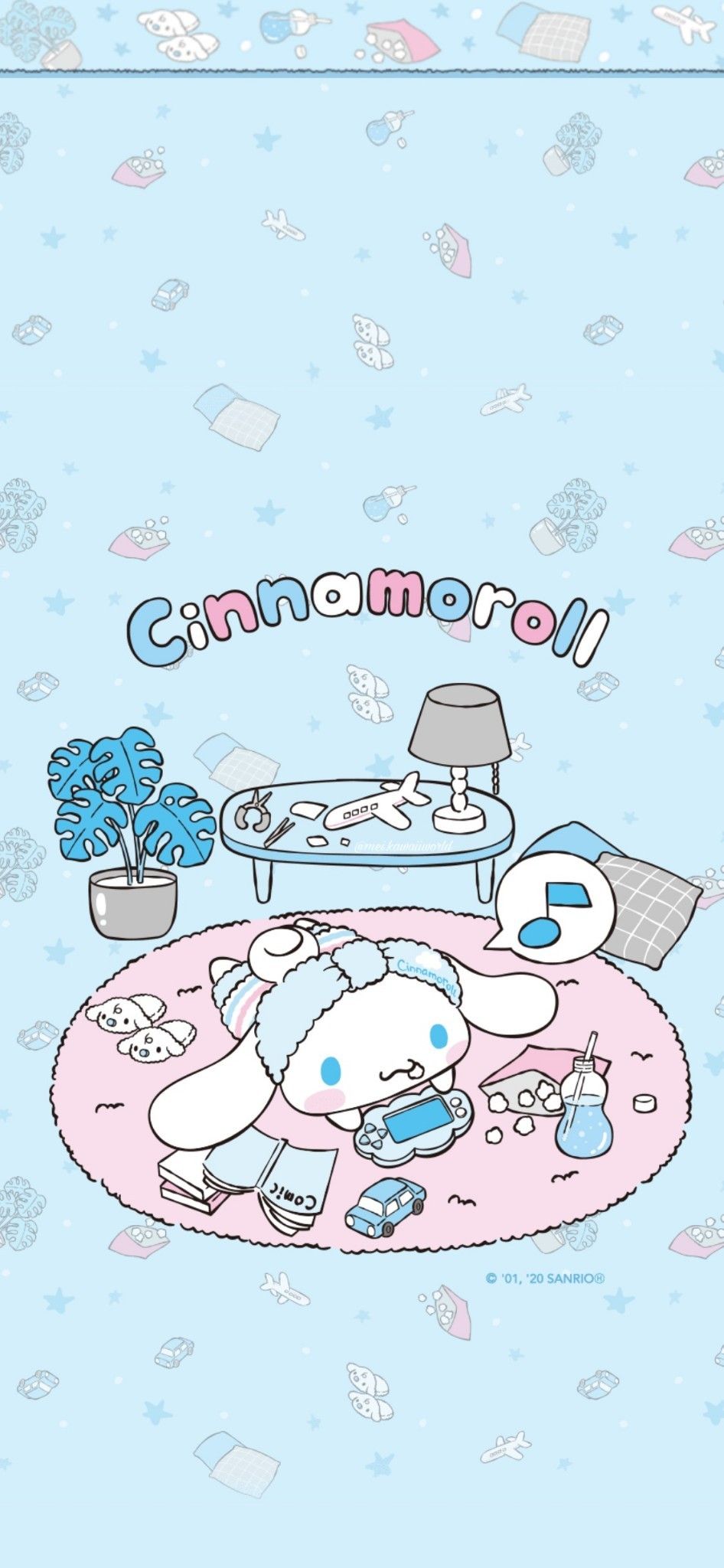 Cinnamoroll chill wallpaper