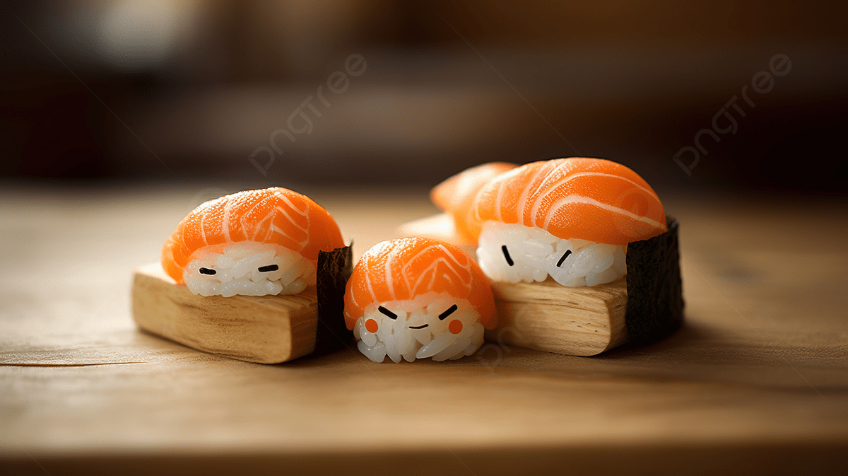 Cute Sushi Picture Photo, Picture