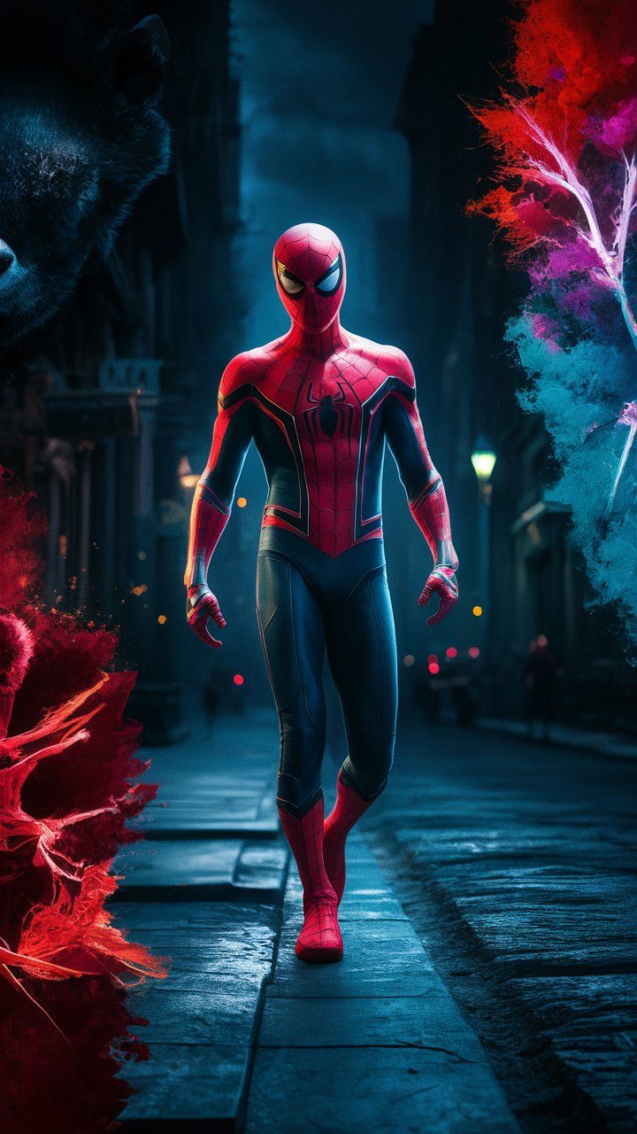 spider wallpaper 4k