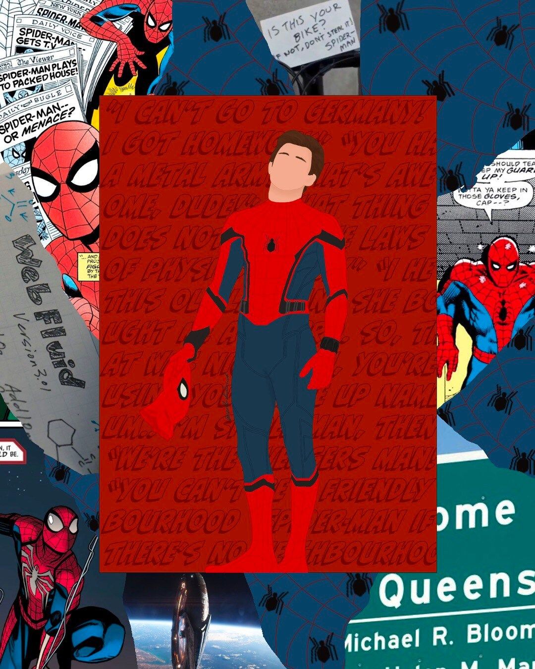 A4 Print Spider Man Homecoming