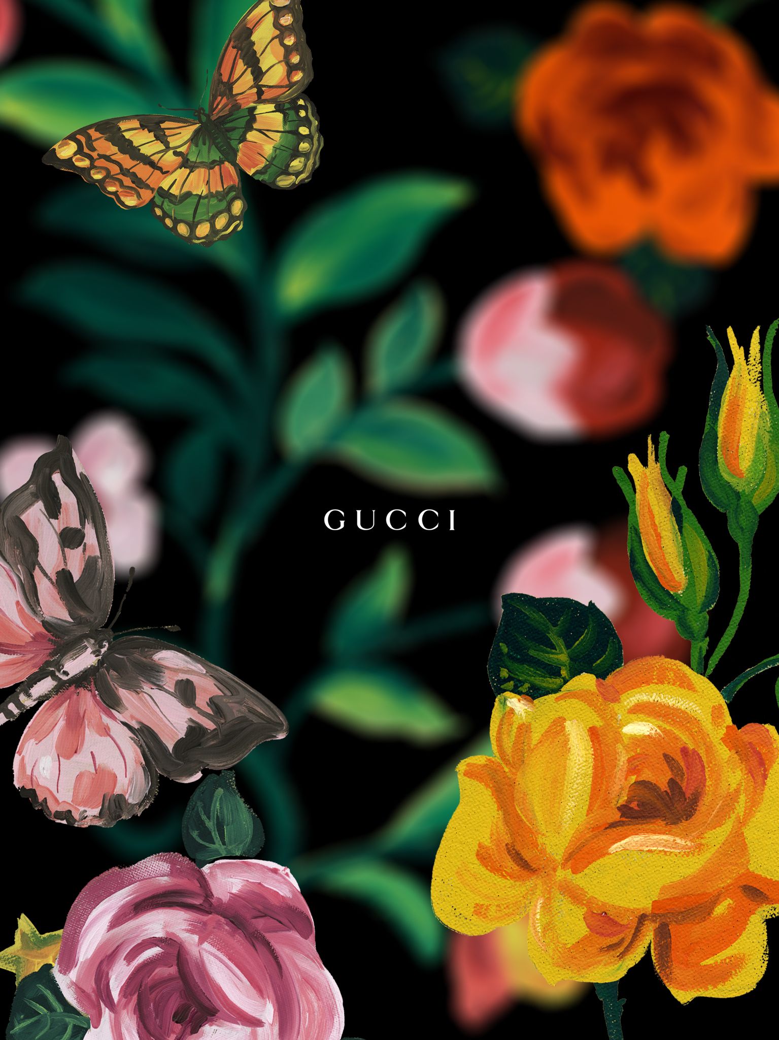 GUCCI Wallpaper for iPhone, Android