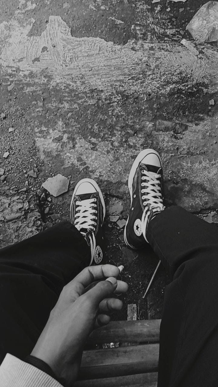 Sebat with converse