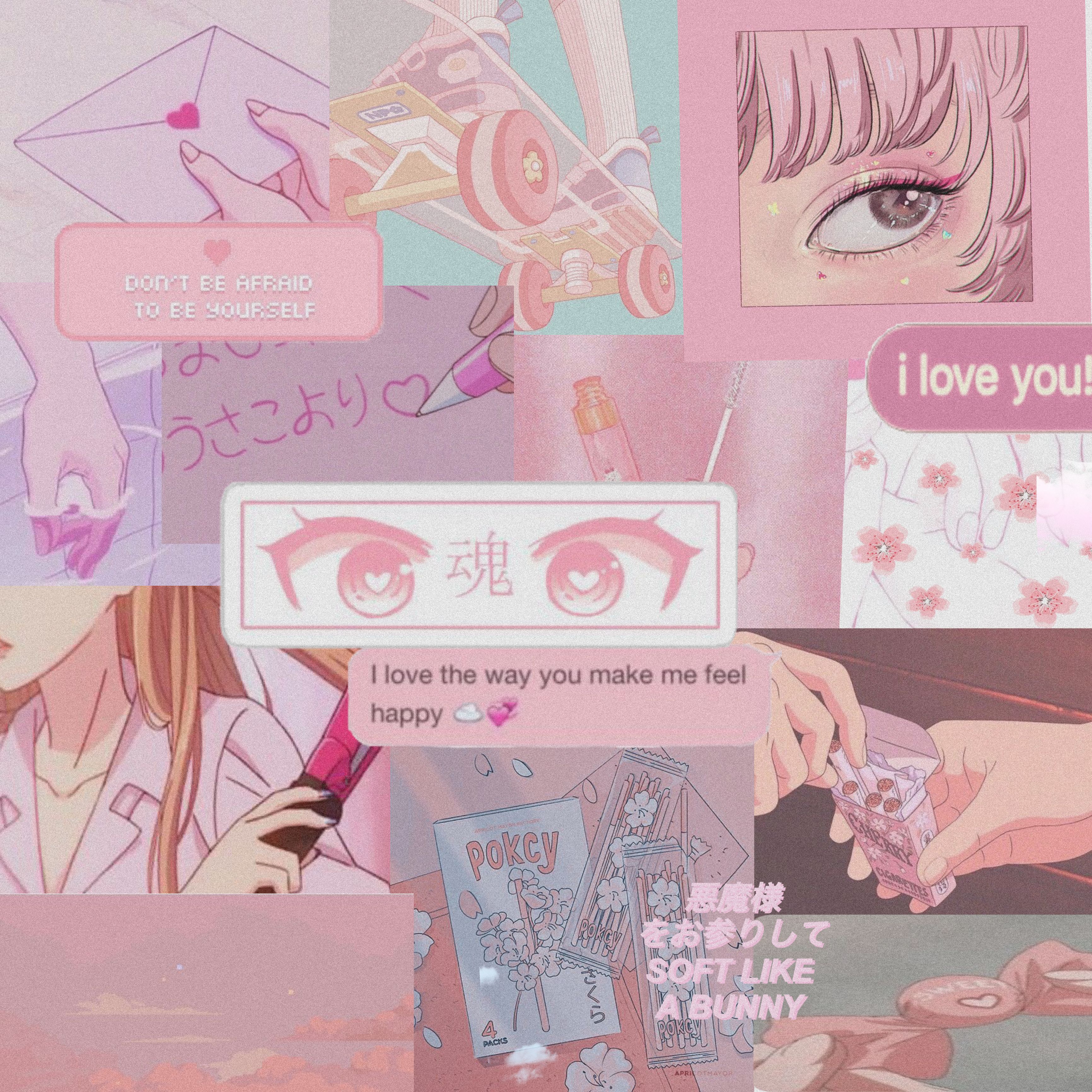 Pink Anime Aesthetic