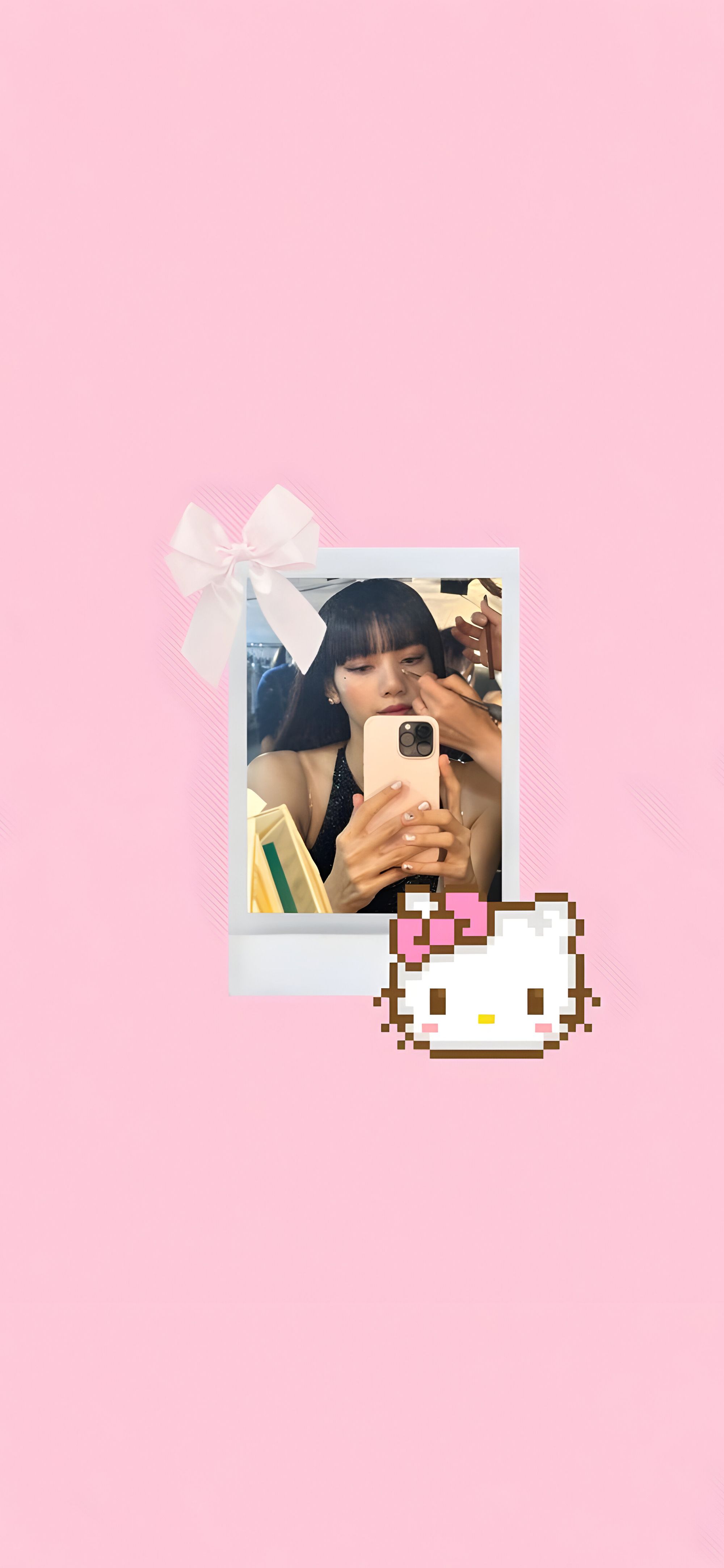 BLACKPINK Lisa Pink Wallpaper K