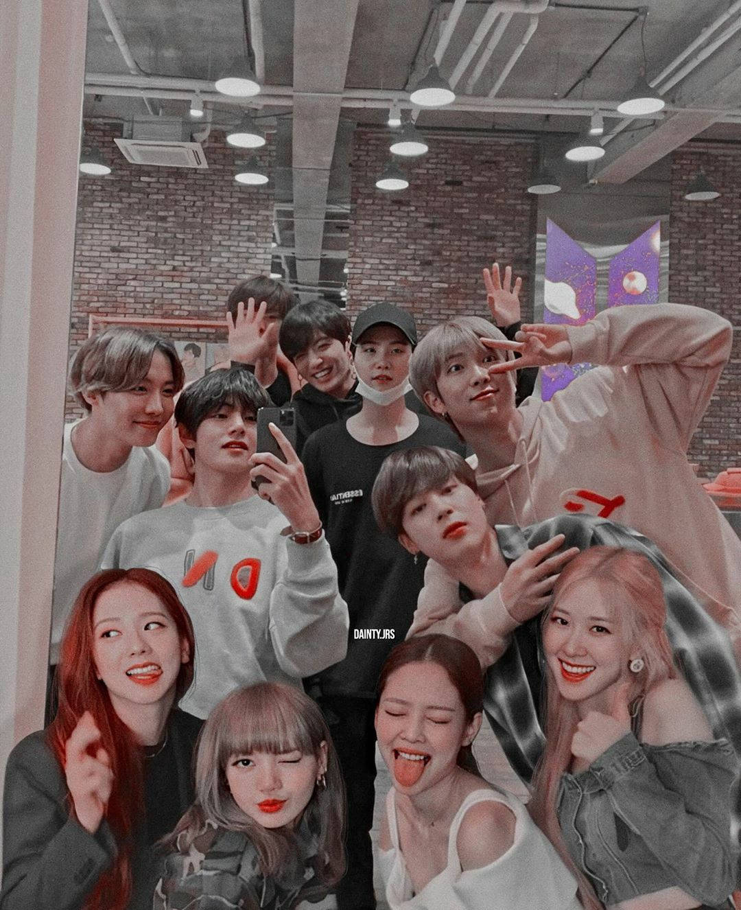 Bts And Blackpink Wallpaper