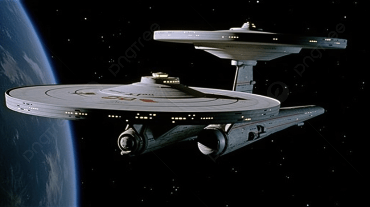 Star Trek Starship Enterprise In Space