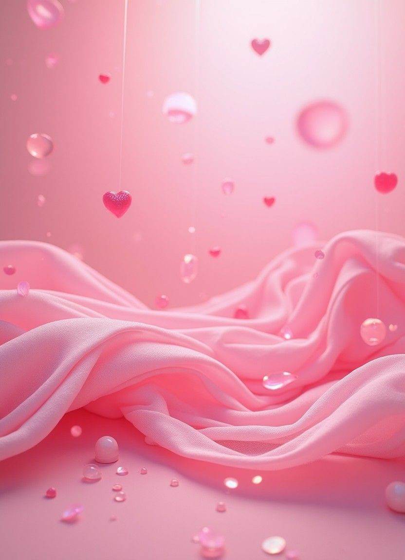 pink wallpaper very detailed 4k