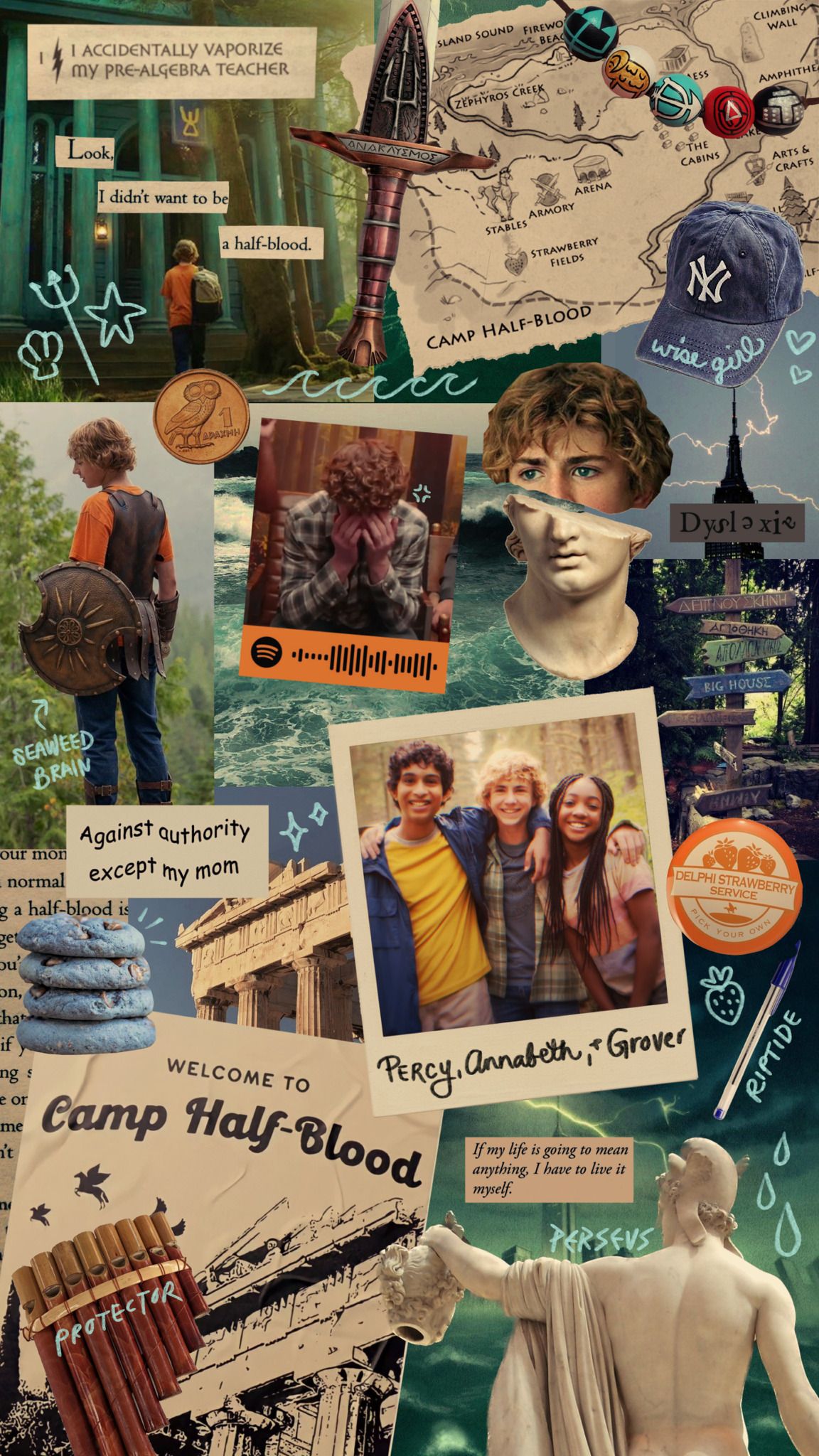 percy jackson wallpaper on Tumblr