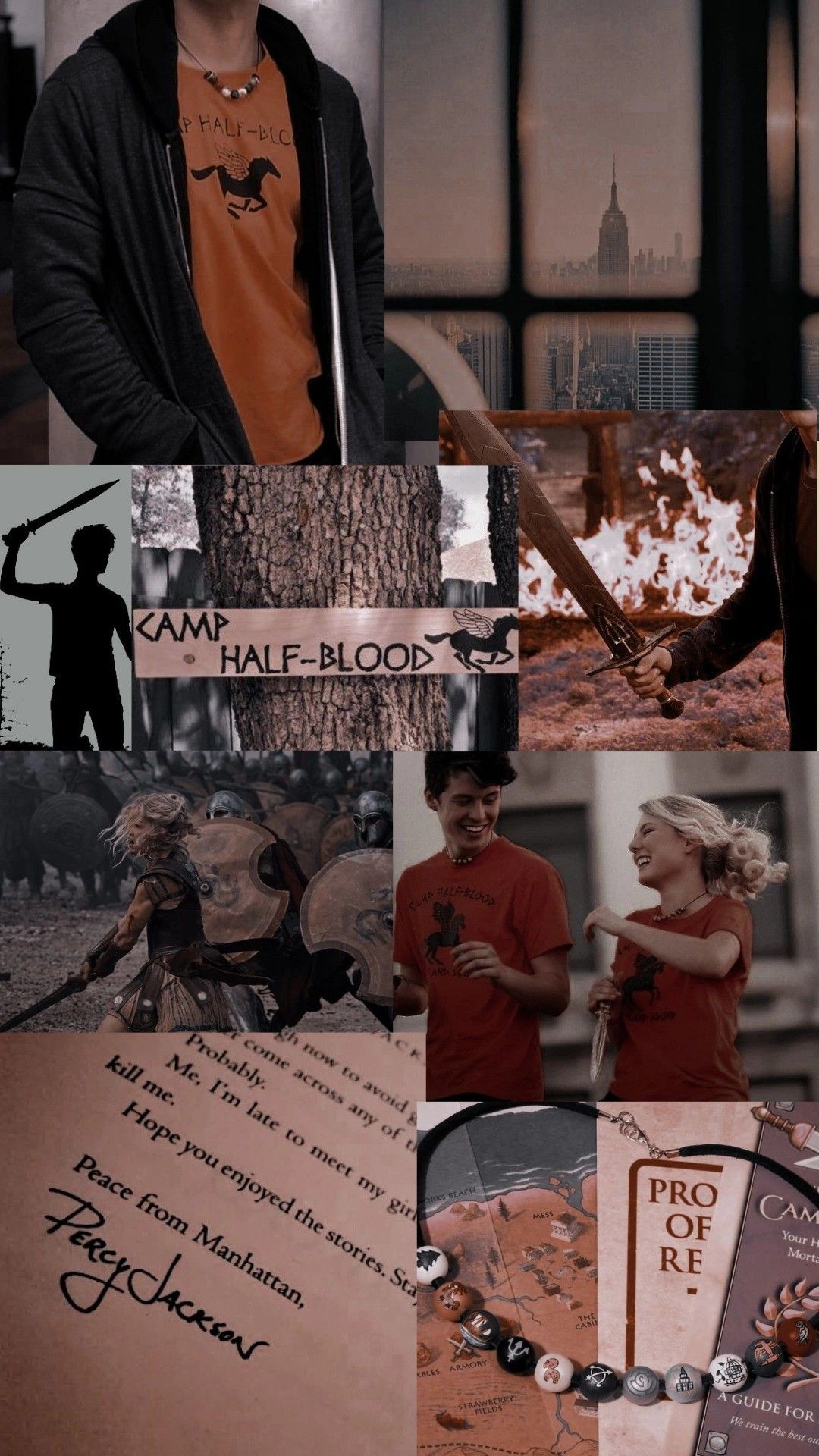 Percy Jackson aesthetic wallpaper