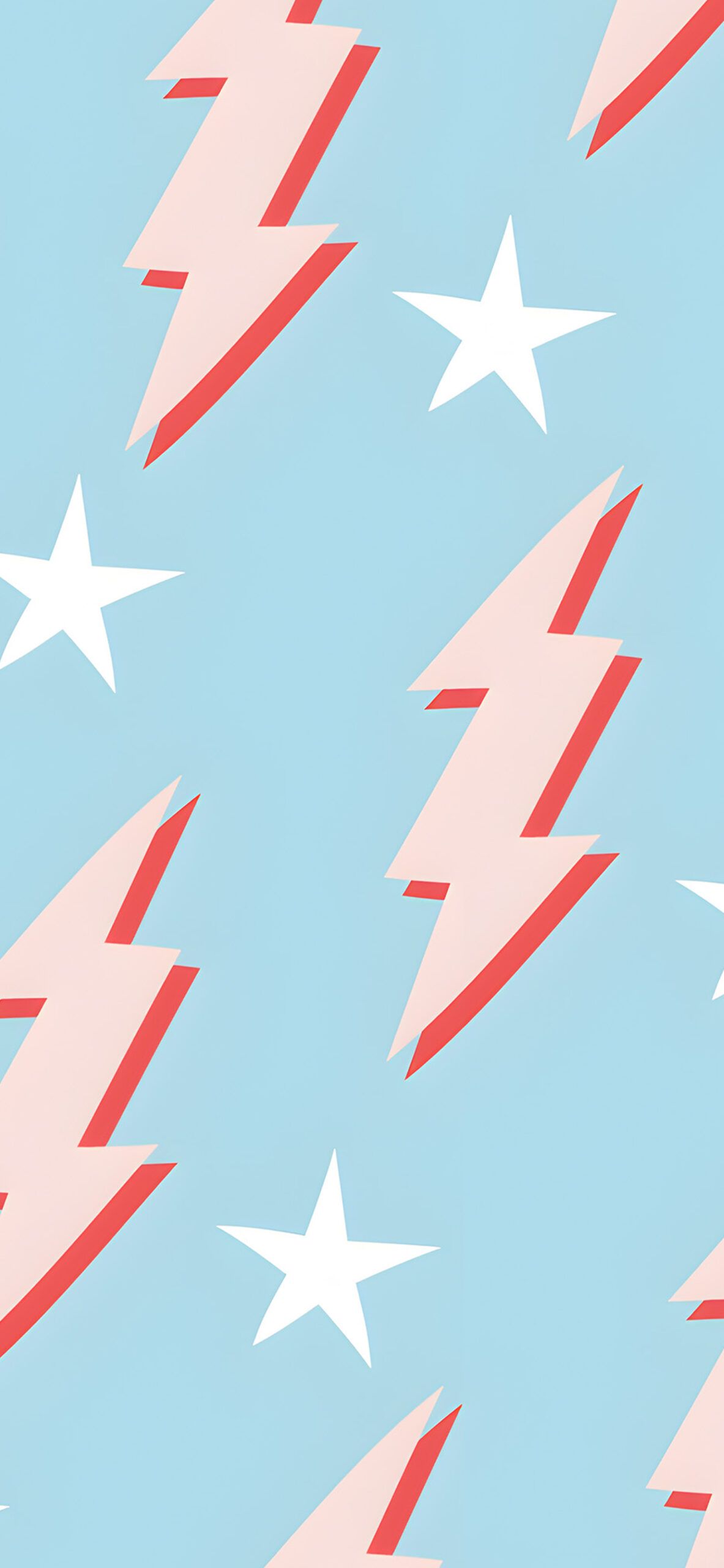 Preppy Aesthetic Lightning & Stars