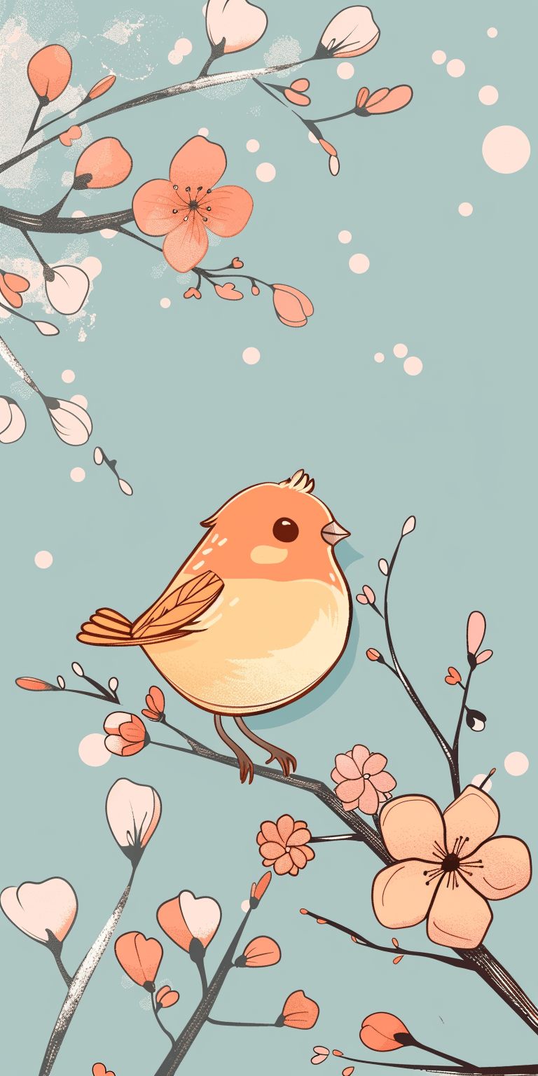 Cute Bird Wallpaper