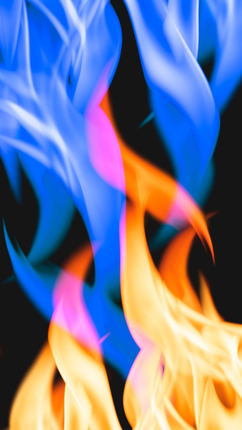 Blue Fire Wallpaper Image. Free