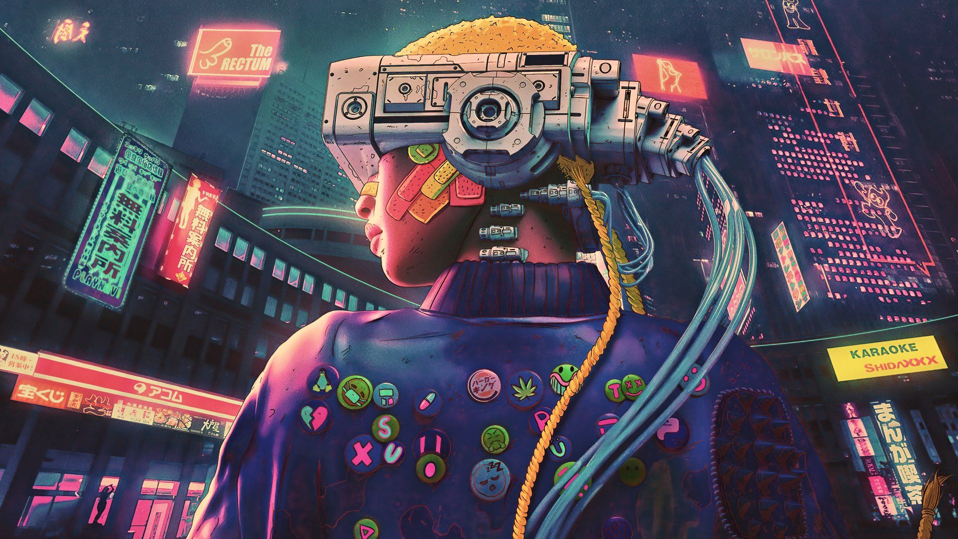 Cyberpunk 4k Ultra HD Wallpaper