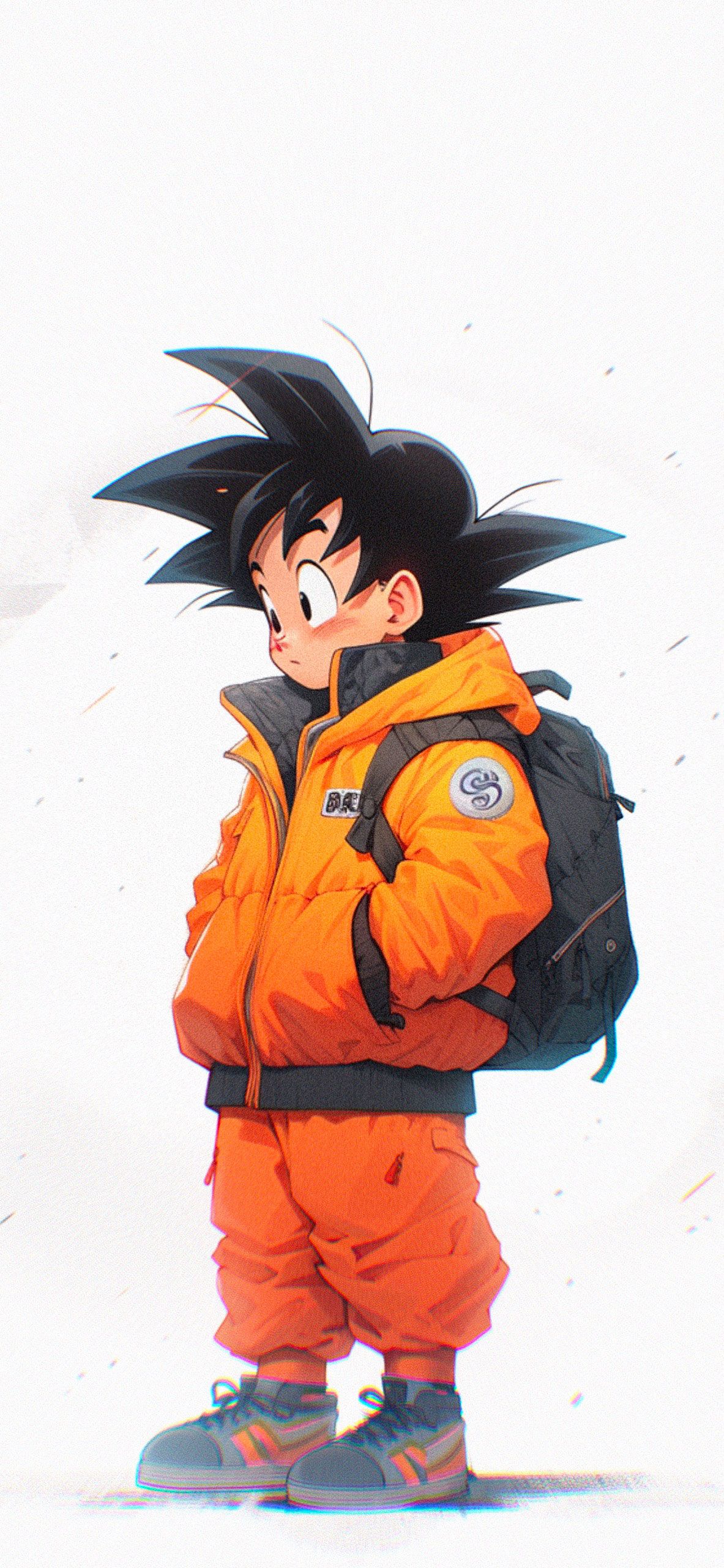 Dragon Ball Kid Goku White Wallpaper