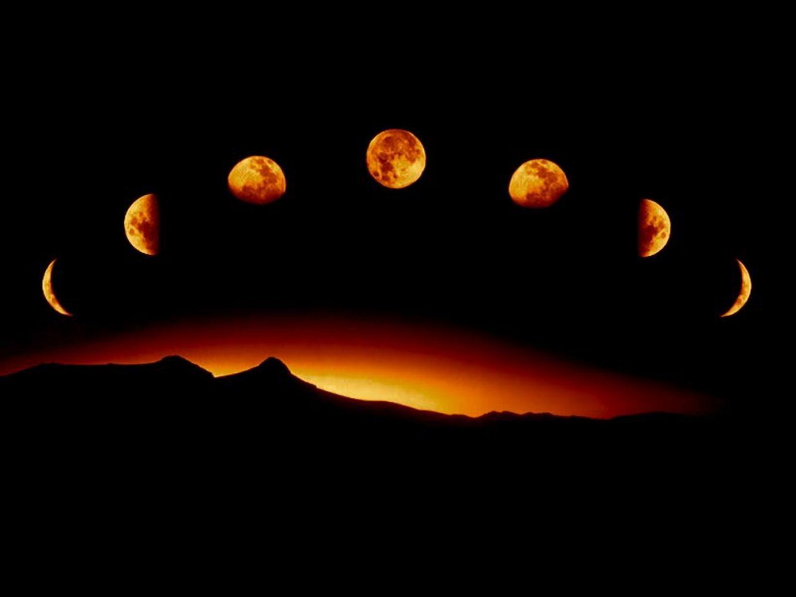 Phases of the Moon Wallpaper +67 Free