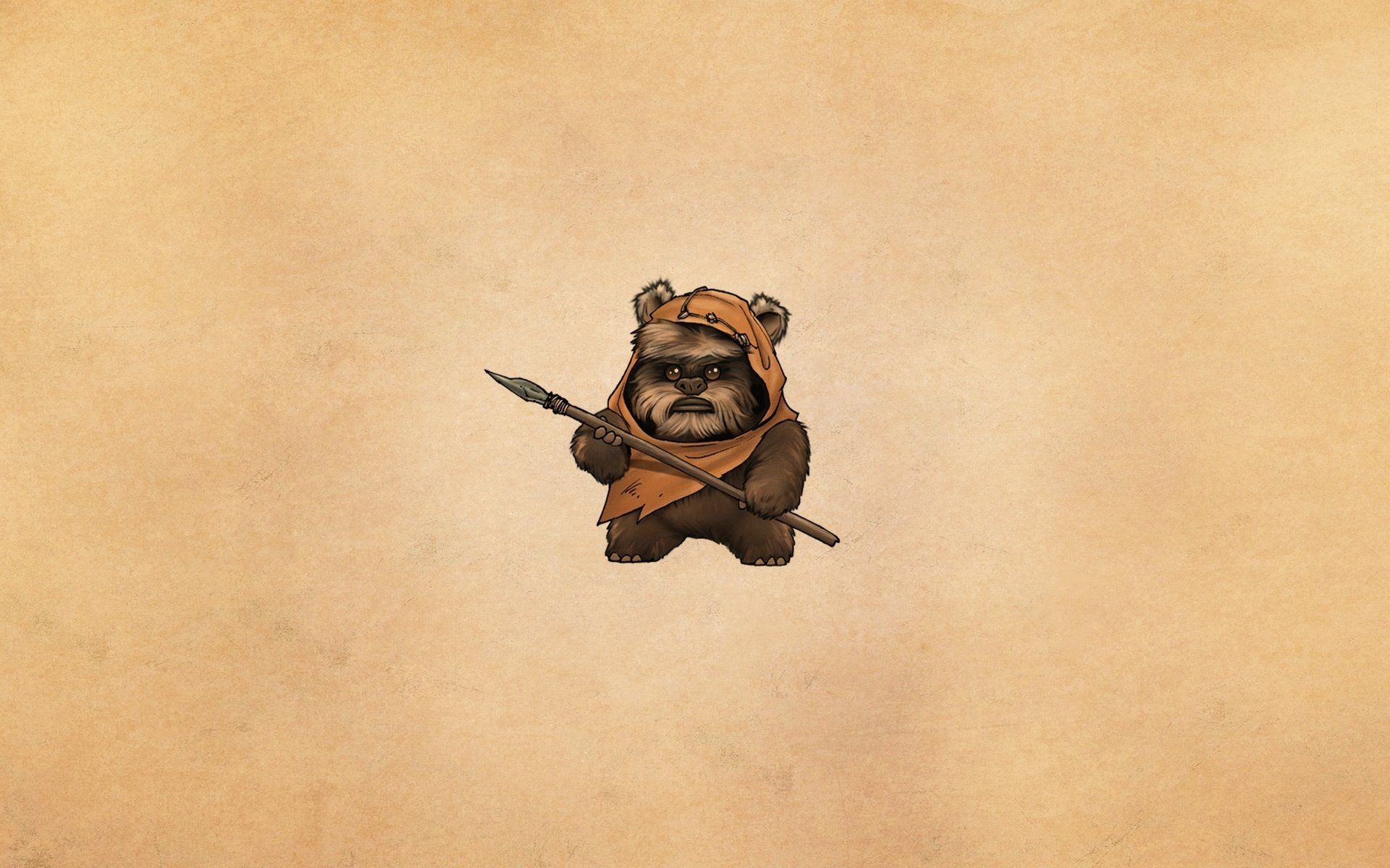 HD Wallpaper of Ewok from Star Wars: A