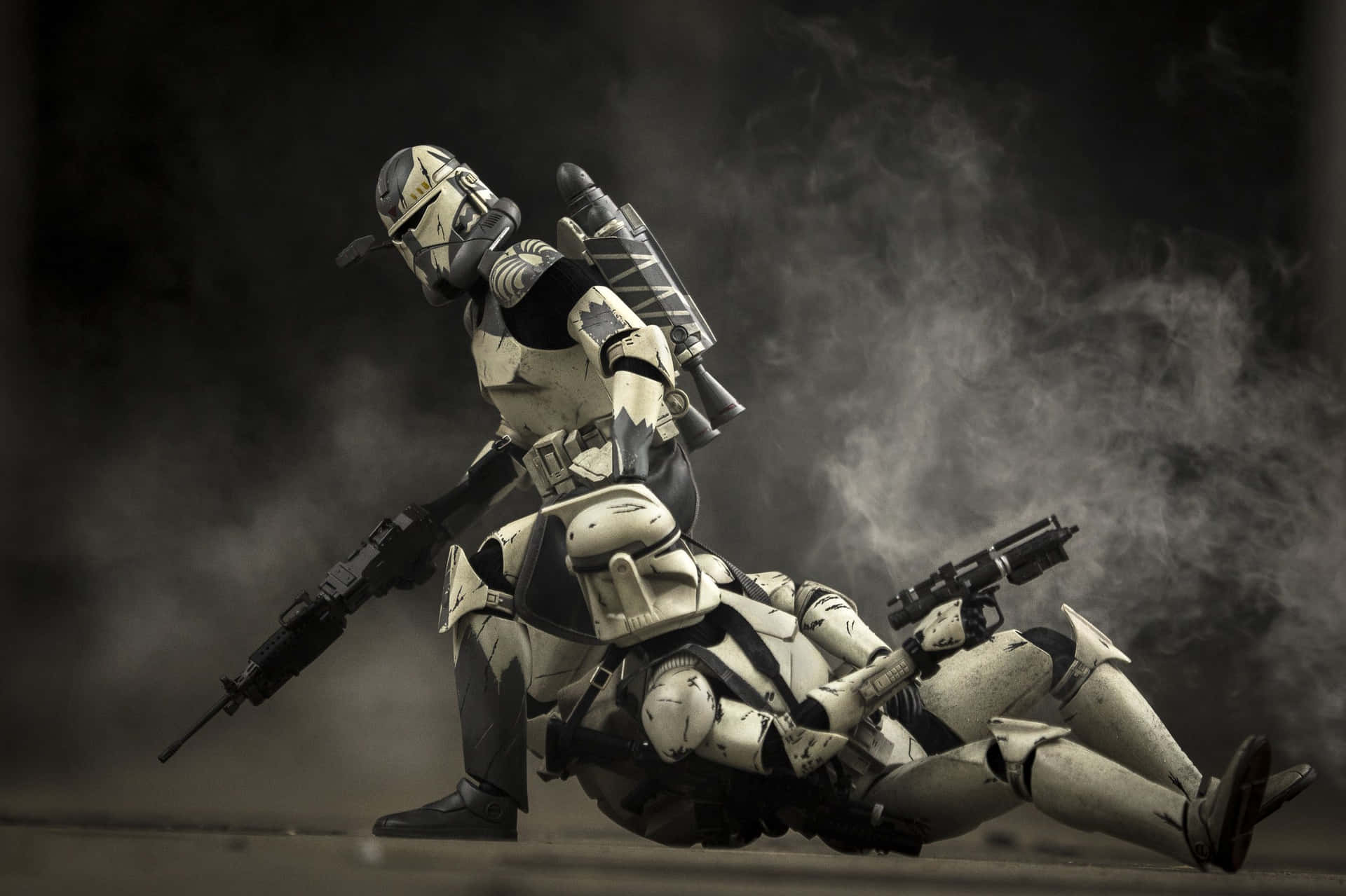 Star Wars Clone Troopers Smoke