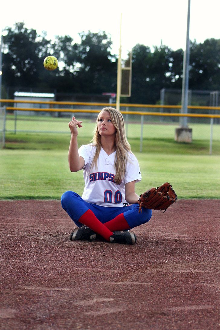 Royalty Free Softball Photo, Sorted