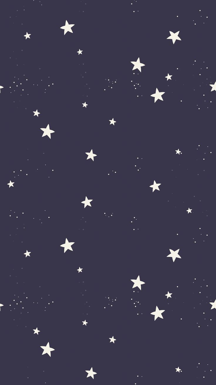 Simple Stars Pattern iPhone 8 Wallpaper