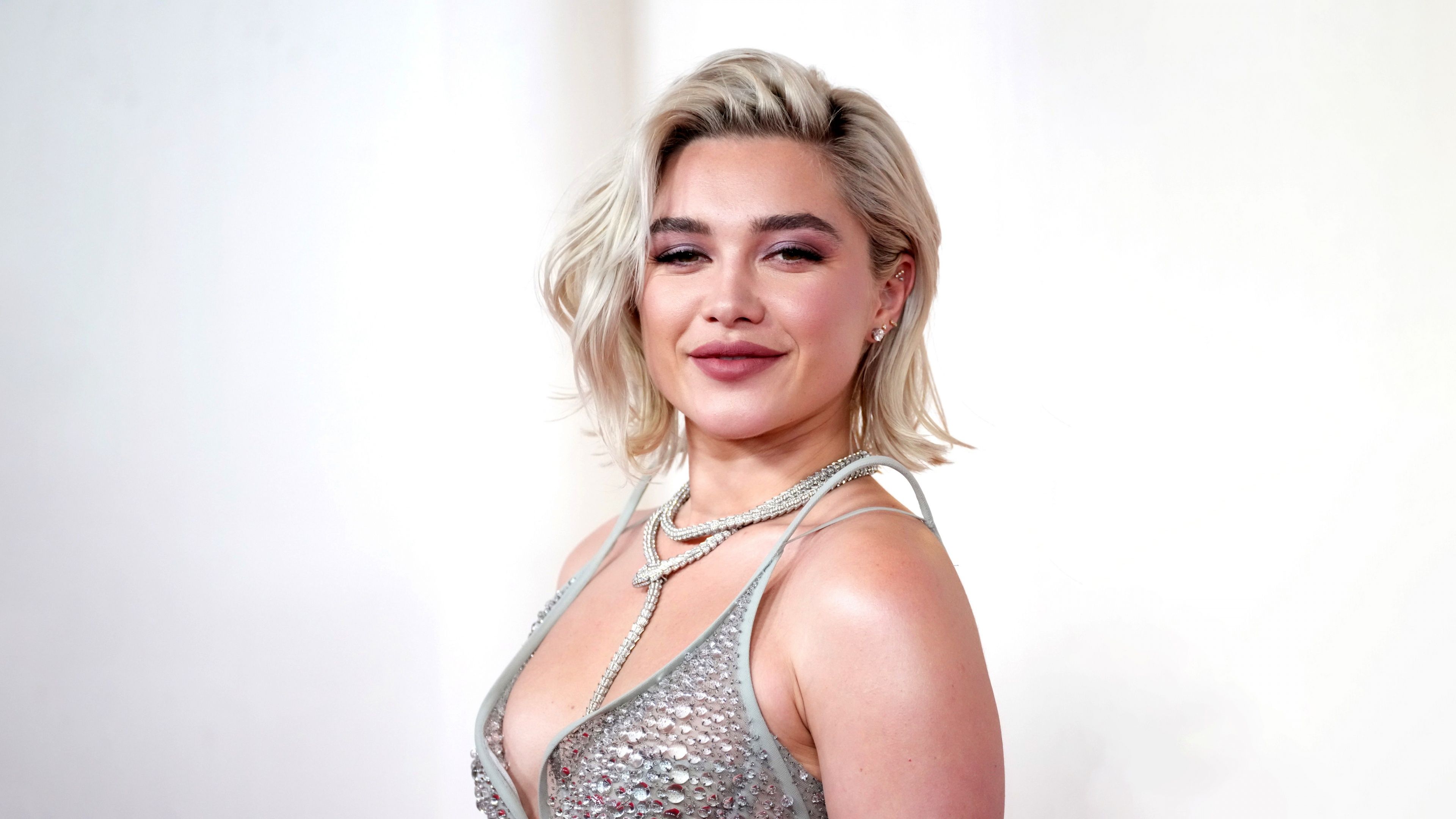 Florence Pugh Wallpaper 4K, Oscars 2024