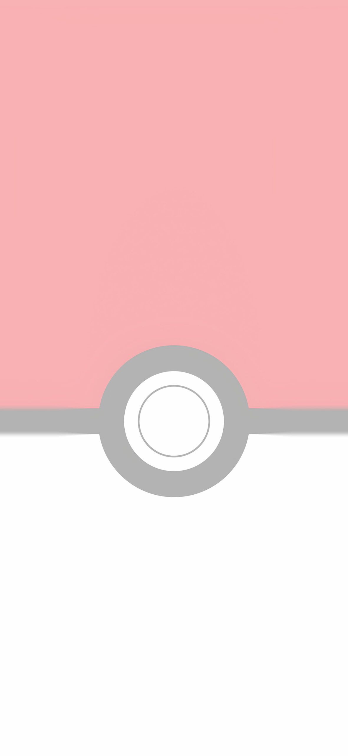 Pokeball Minimalistic Wallpaper