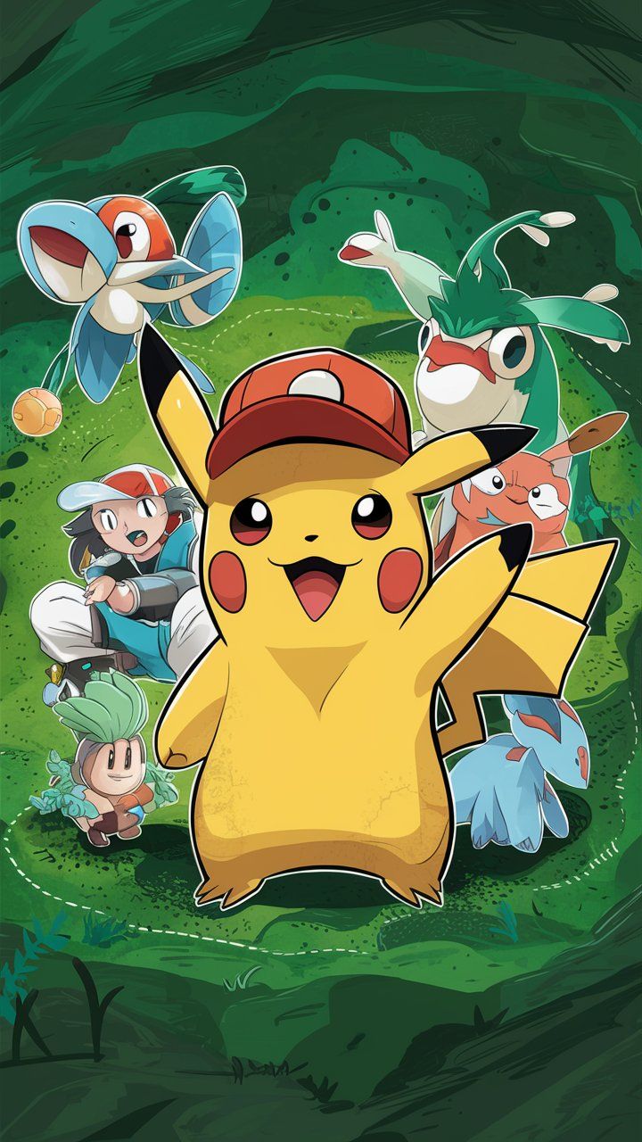 Pokemon with iPhone Wallpaper