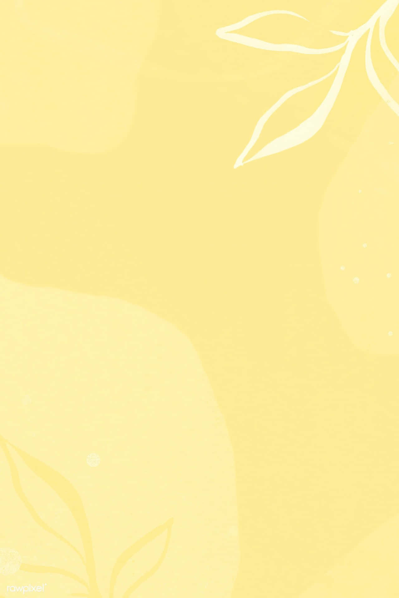 Soothing Pastel Yellow Background