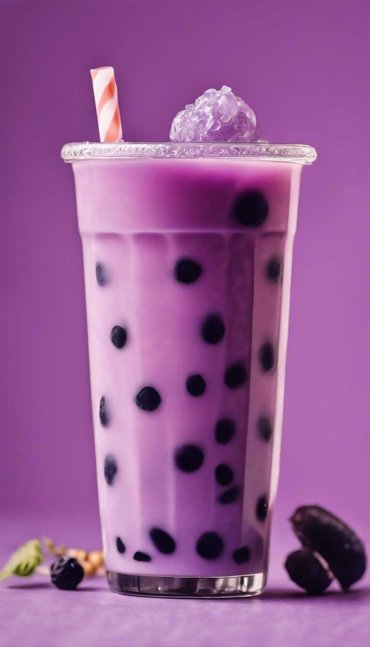 icy cold bubble tea