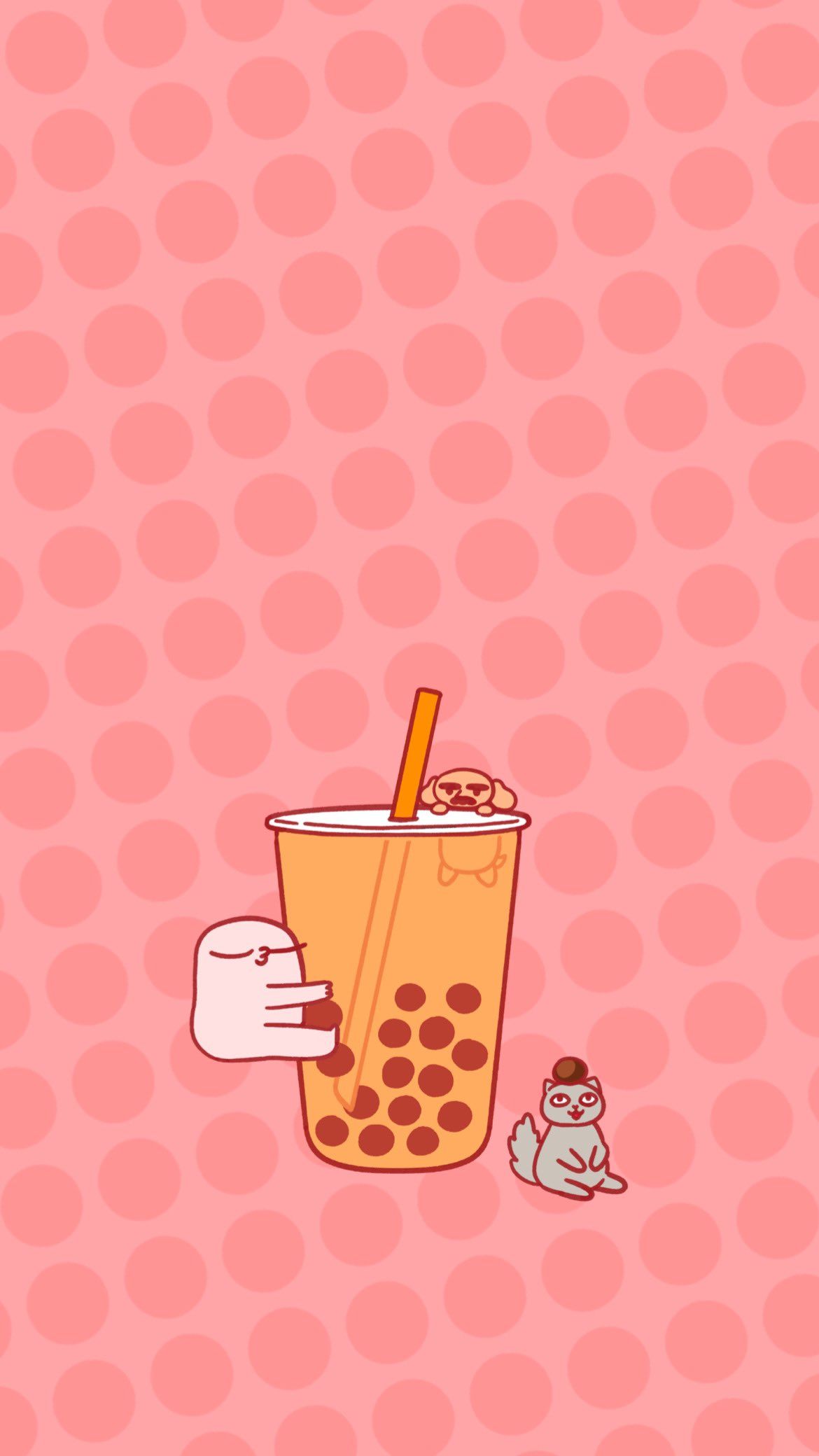 Boba background !