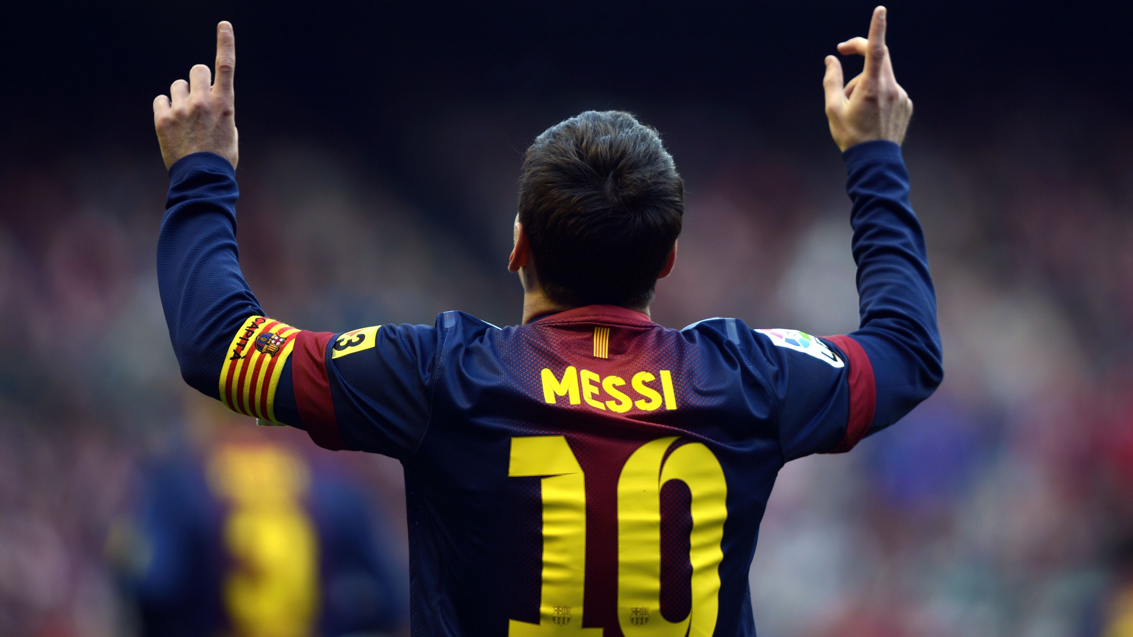 Lionel Messi Wallpaper 4K, Jersey, FCB