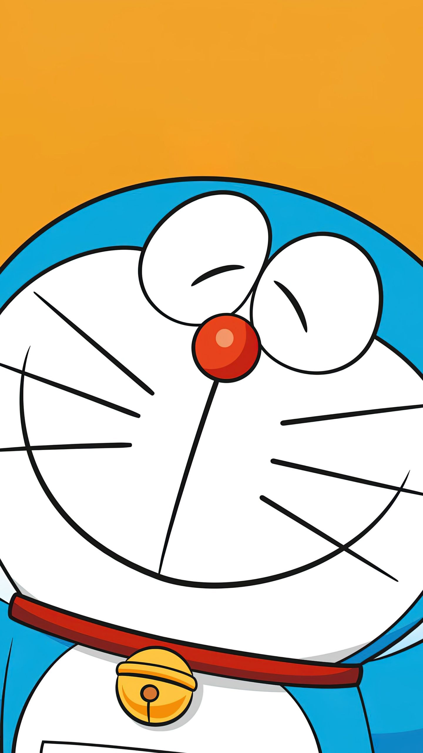 Doraemon Wallpaper 4K, Smile, 5K