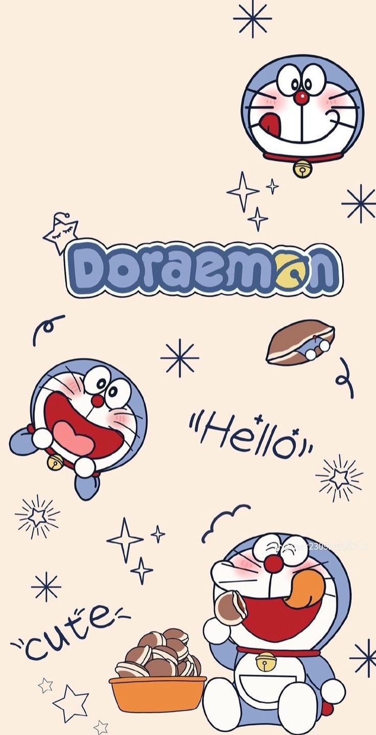 ੈ✩‧₊˚ Doraemon wallpaper ideas