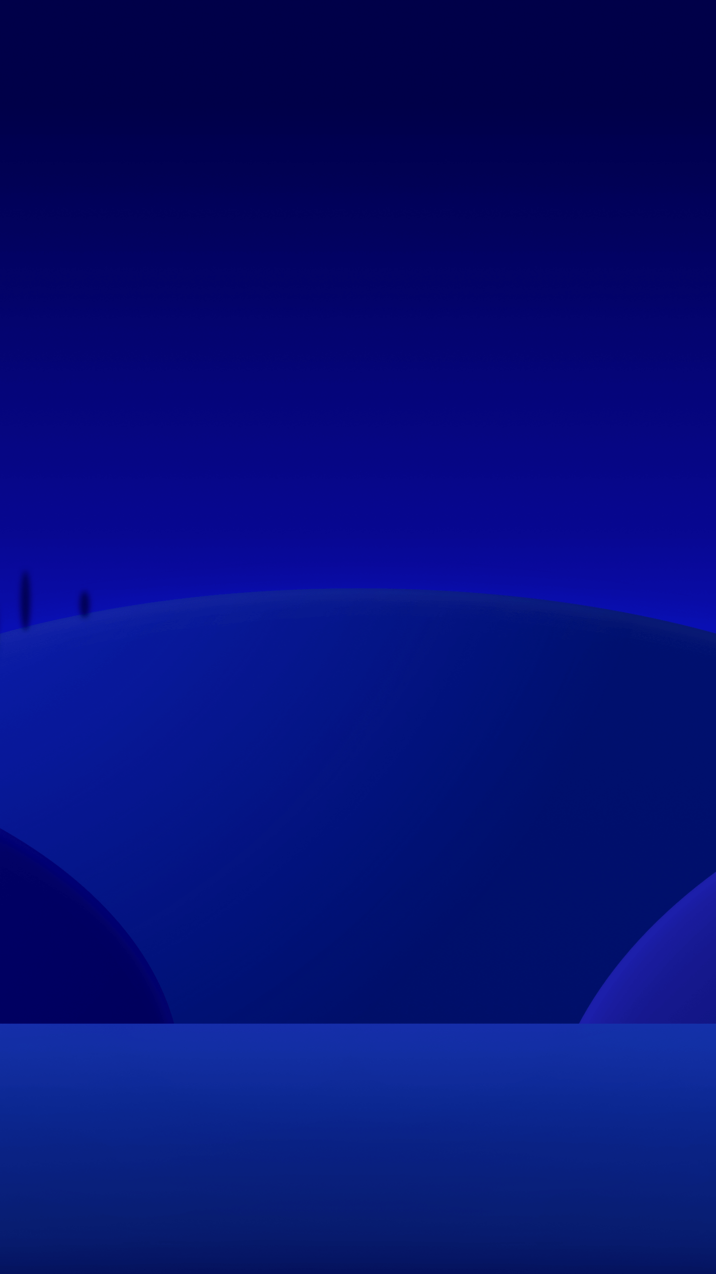 Blue aesthetic Wallpaper 4K, Nightscape