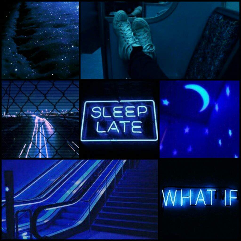 Dark Blue Aesthetic!. ✭Aesthetic World