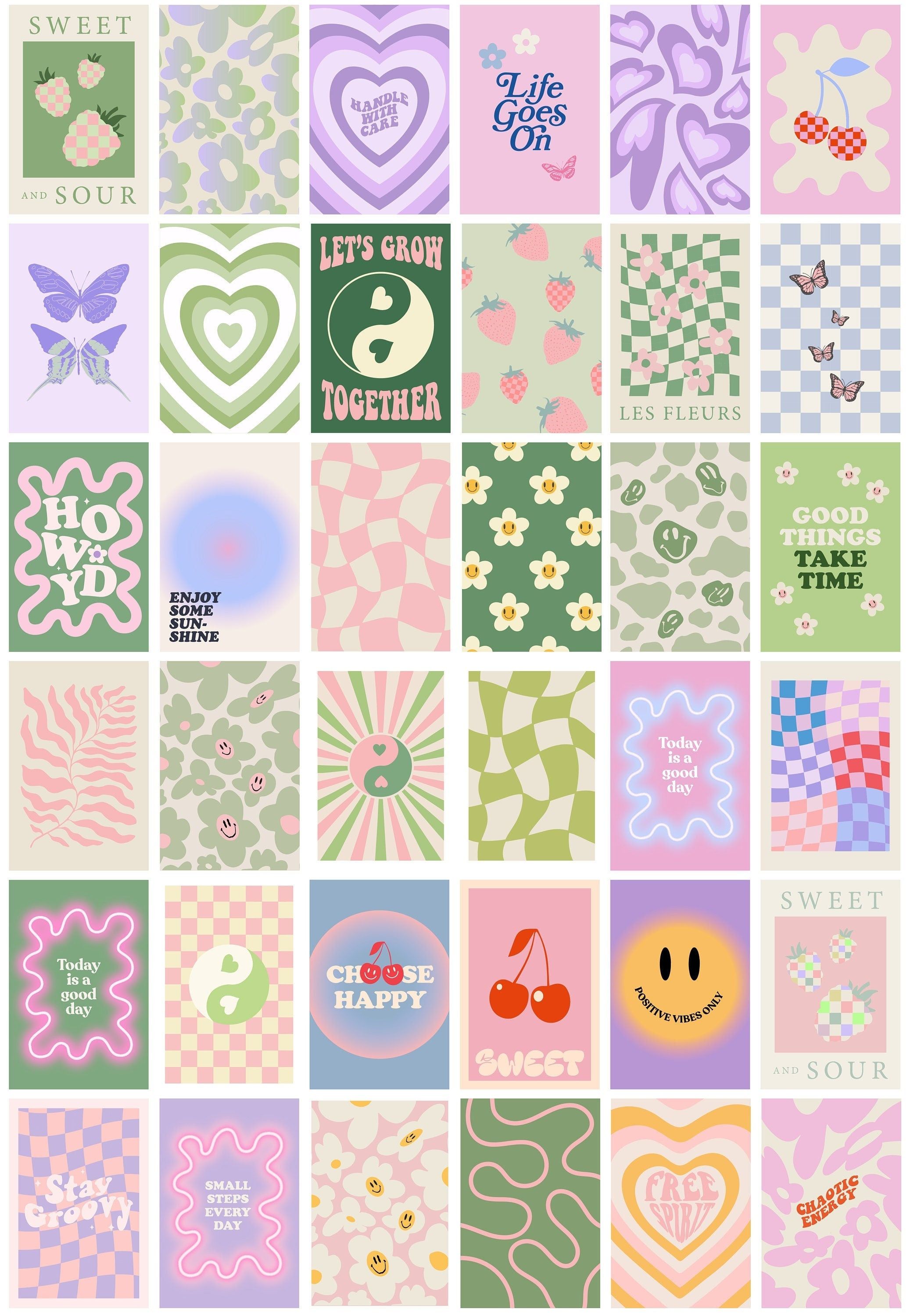 Danish Pastel Aesthetic Printable Set