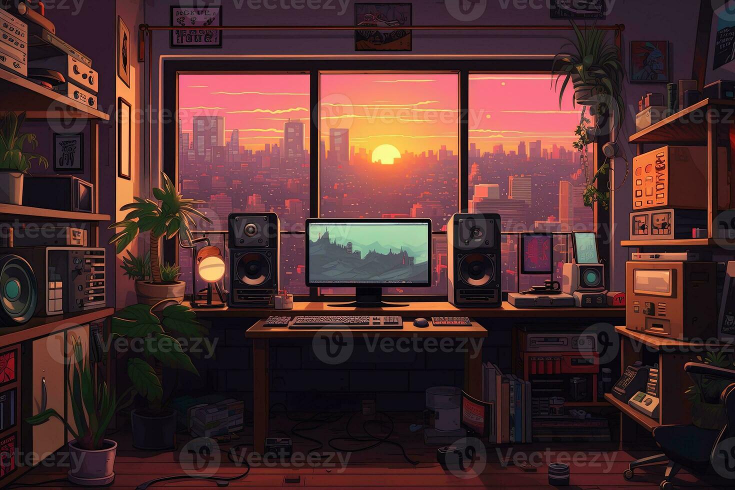 Aesthetic Desktop Wallpaper Stock