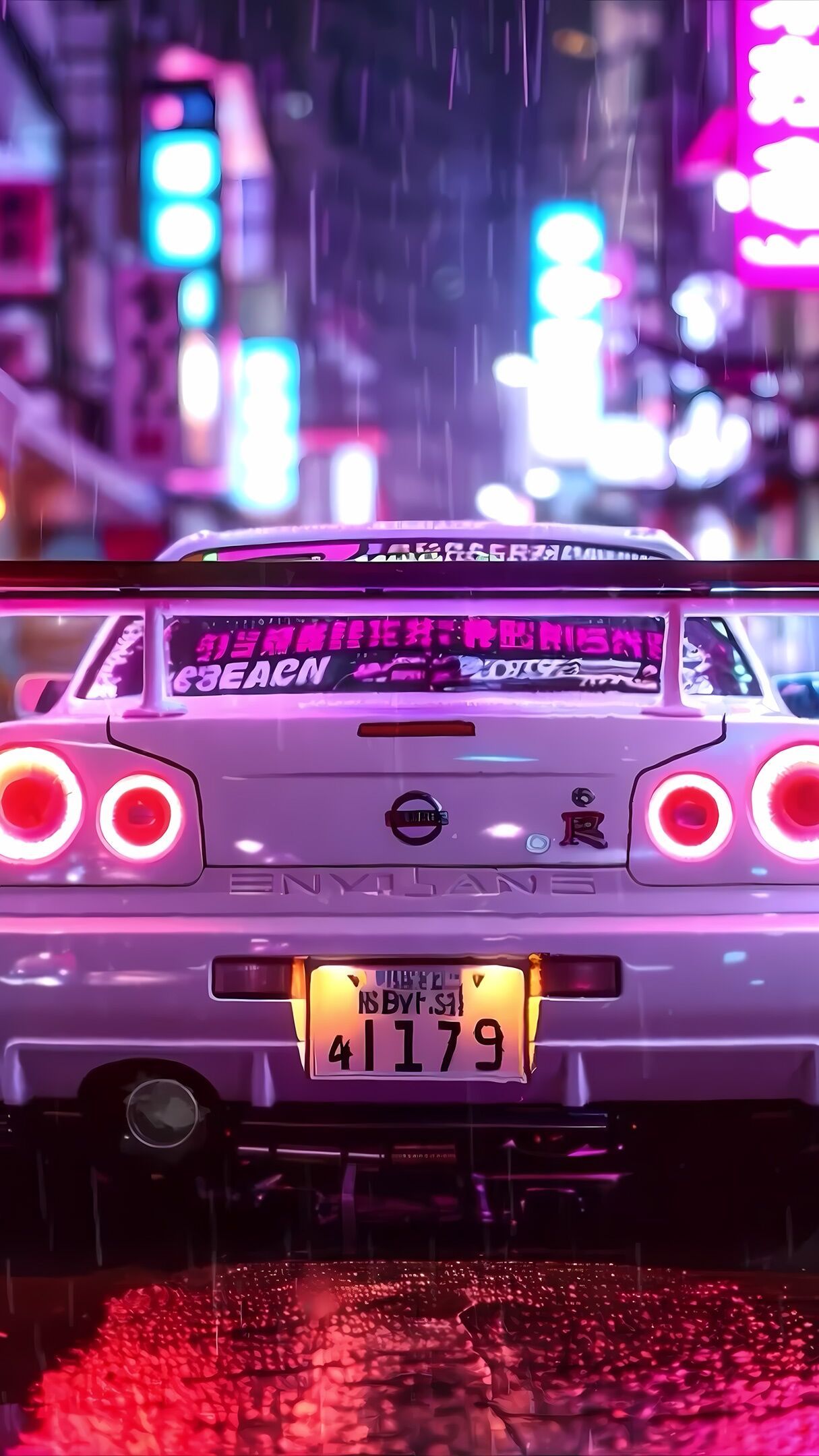 Neon Nights with Nissan Skyline R34