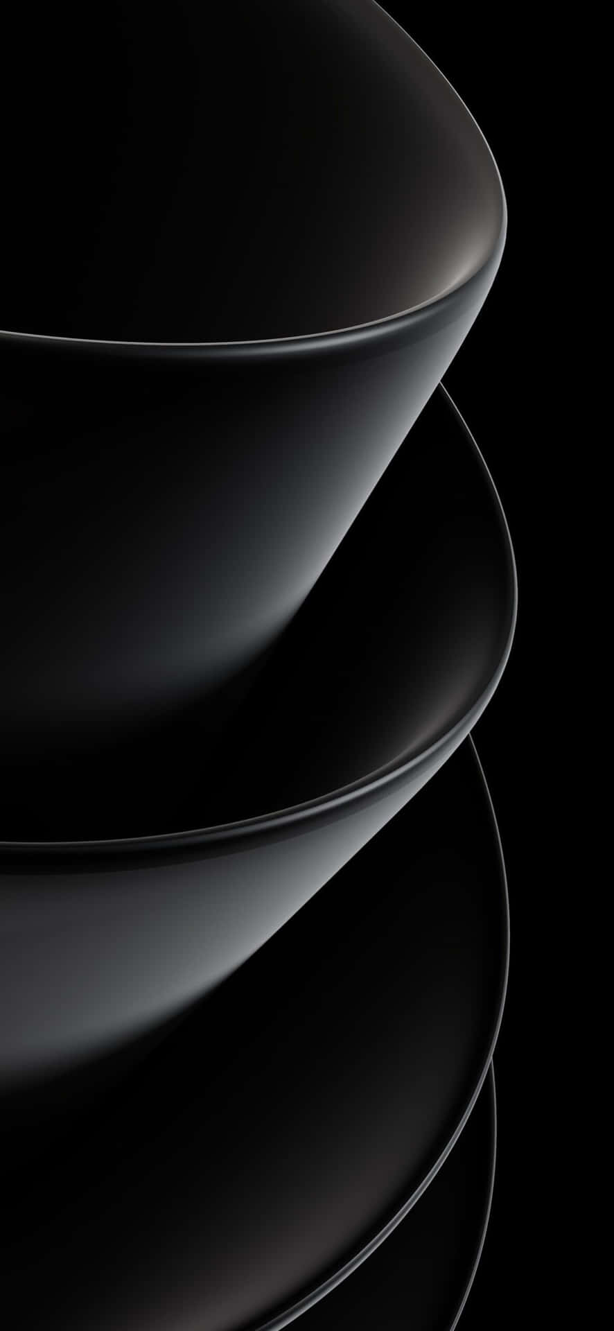 Black Ios 17 Wallpaper