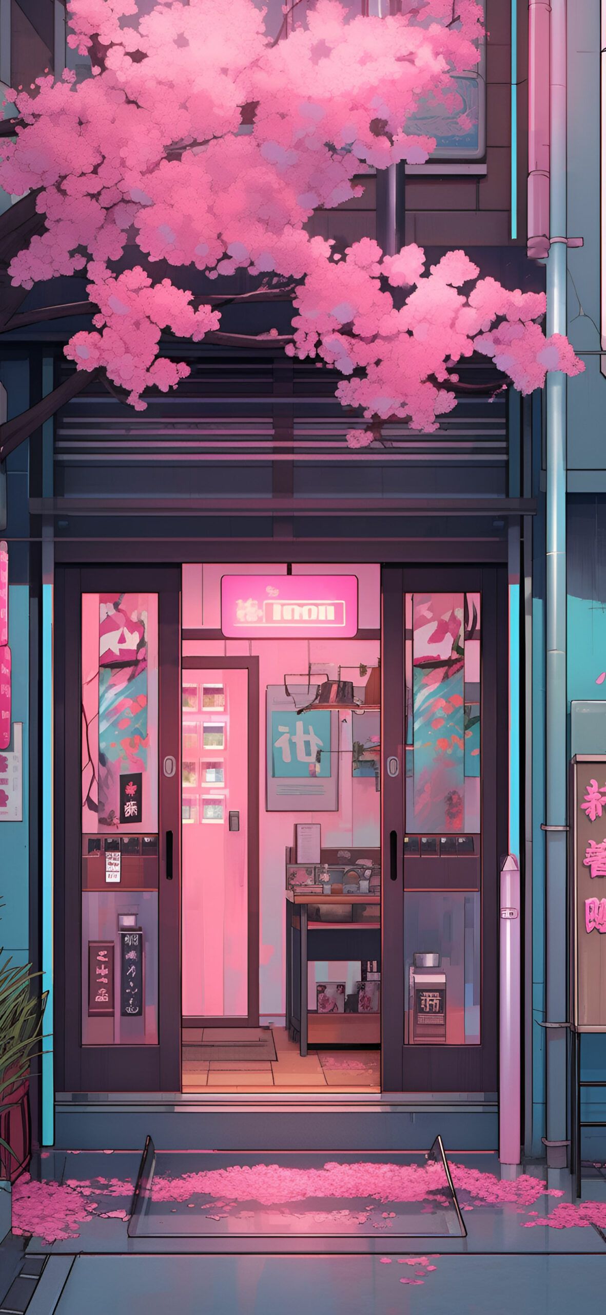 Cozy Japanese Aesthetic Art Wallpaper