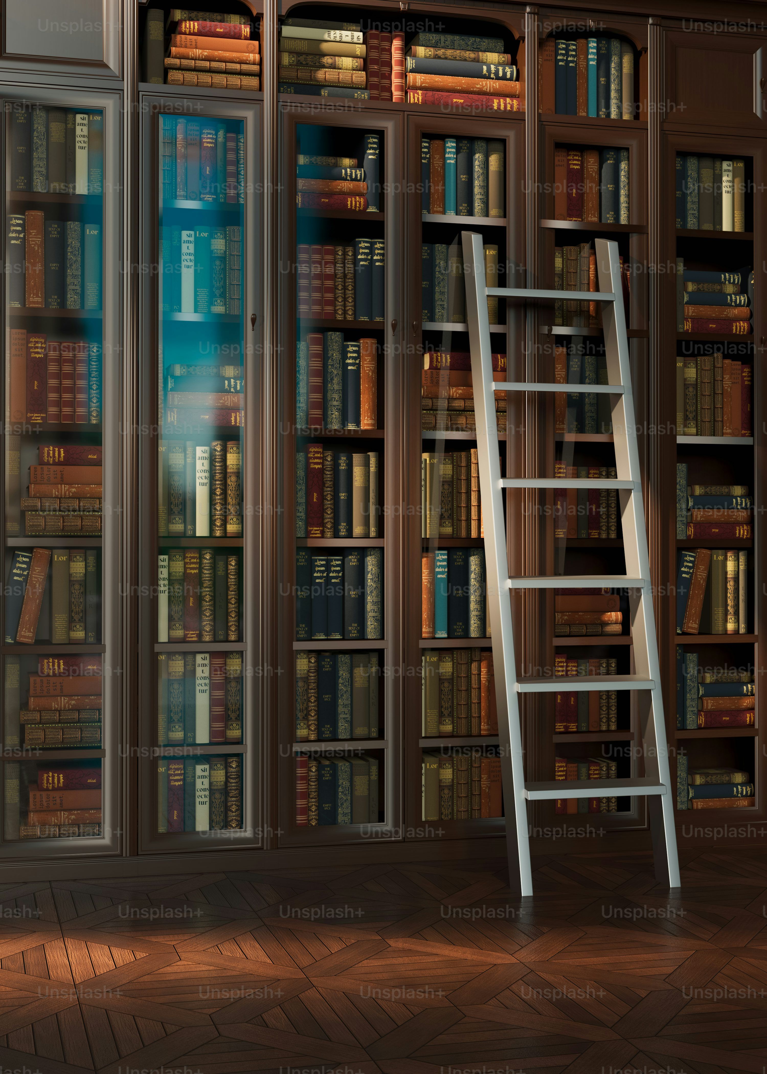 Old Bookshelf Picture. Download Free