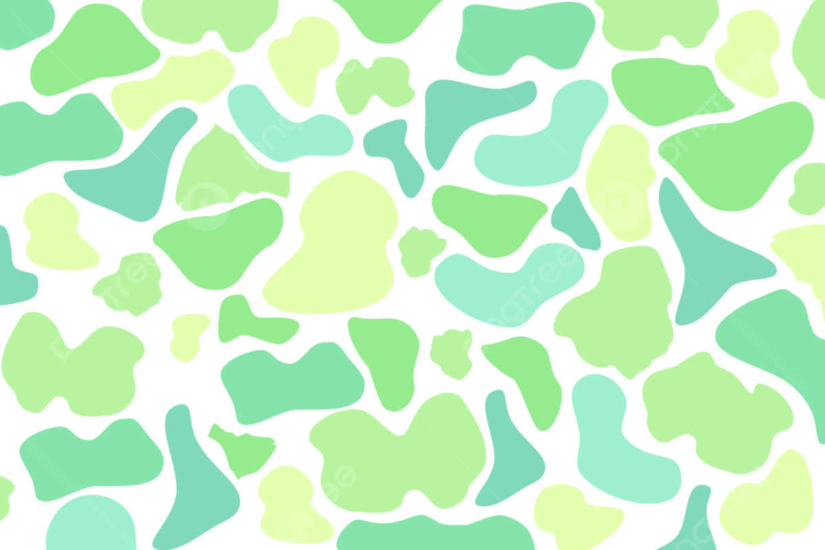 Simple Abstract Pastel Green Pattern