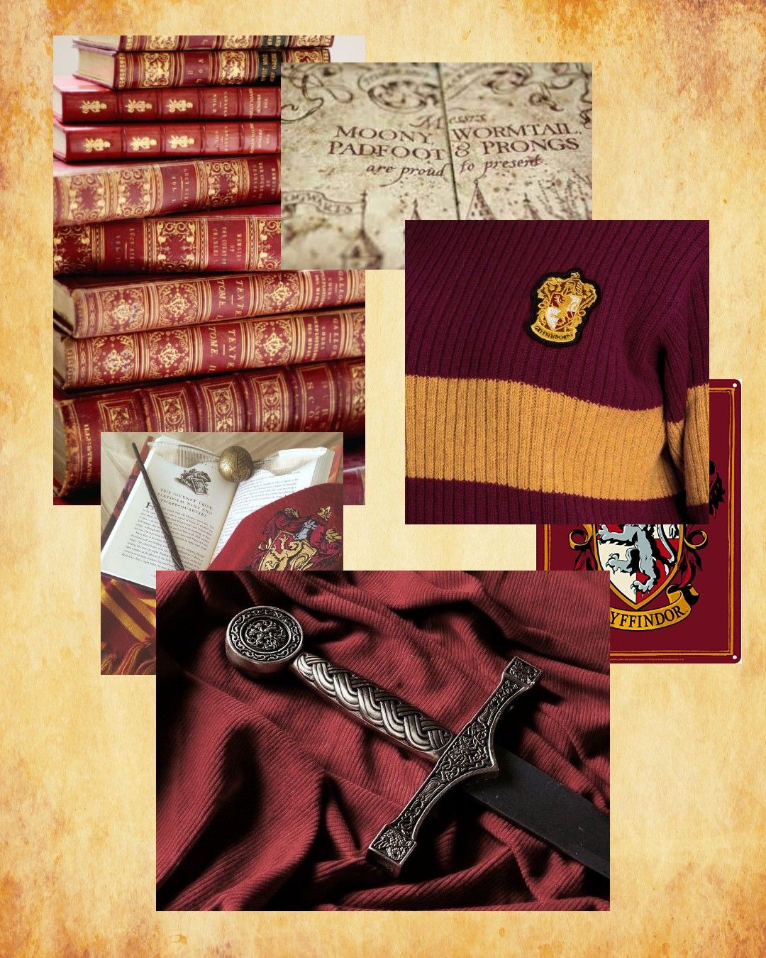 Gryffindor Aesthetic I made ❤️