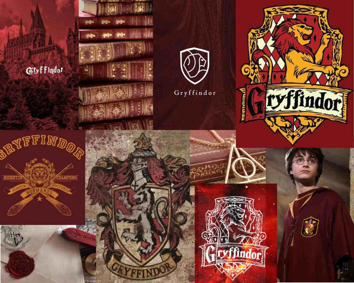 Gryffindor Collage Harry Potter