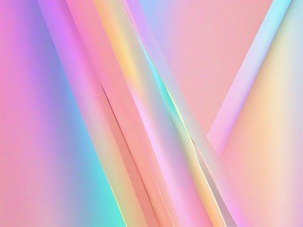 Aesthetic Wallpaper Pastel Rainbow