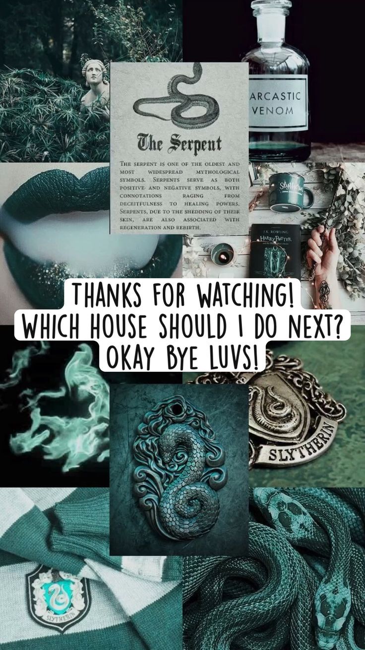 Here is Some slytherin Wallpaper