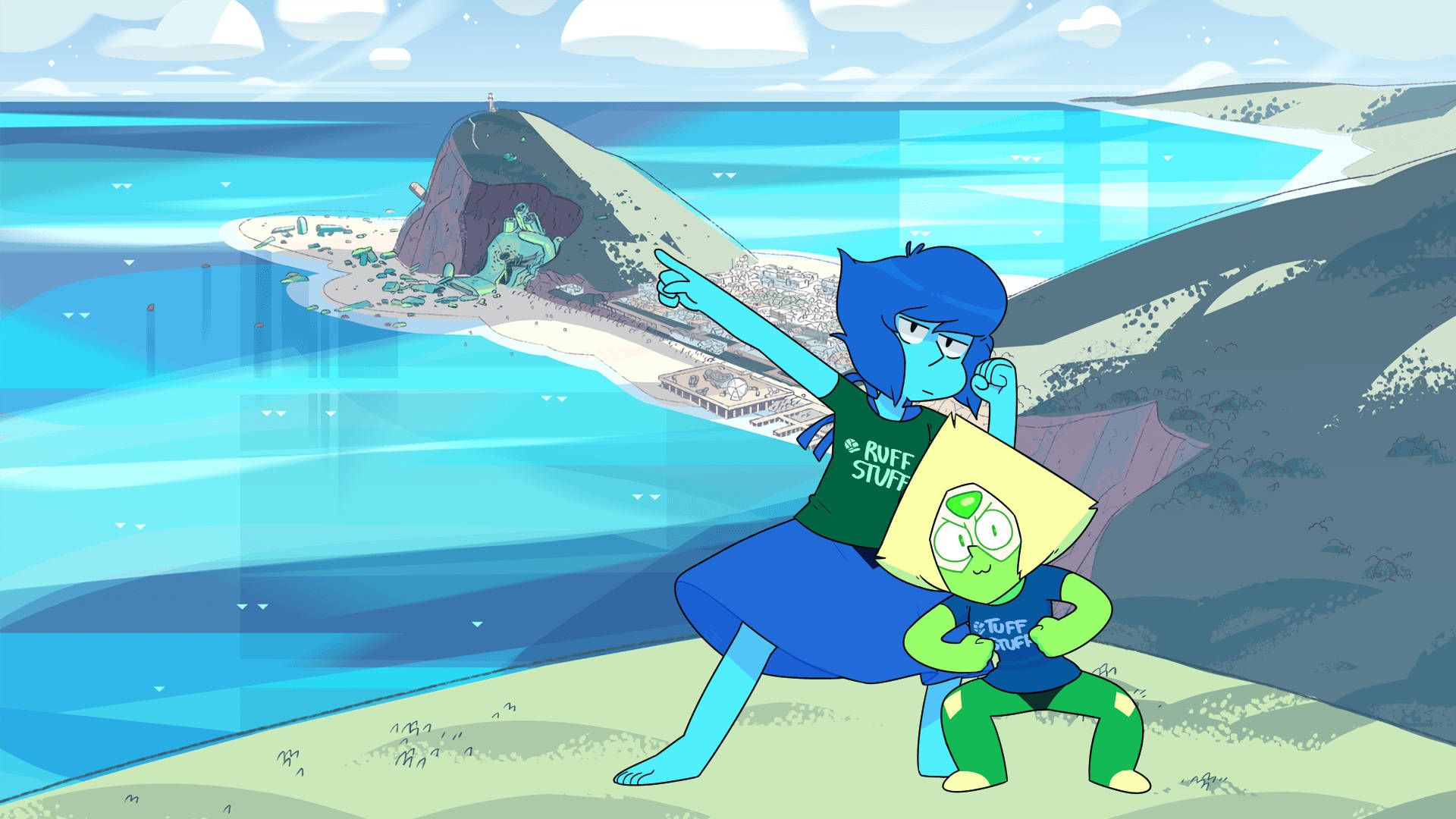 Steven Universe Peridot Lapis Wallpaper