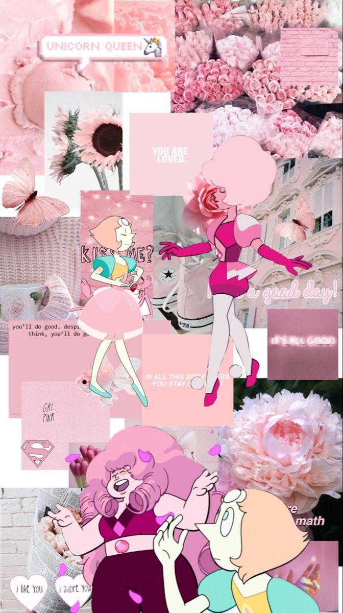 Rose Quartz Pink Diamond And Pearl