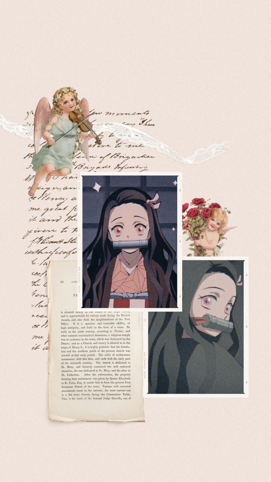 Nezuko Aesthetic Wallpaper