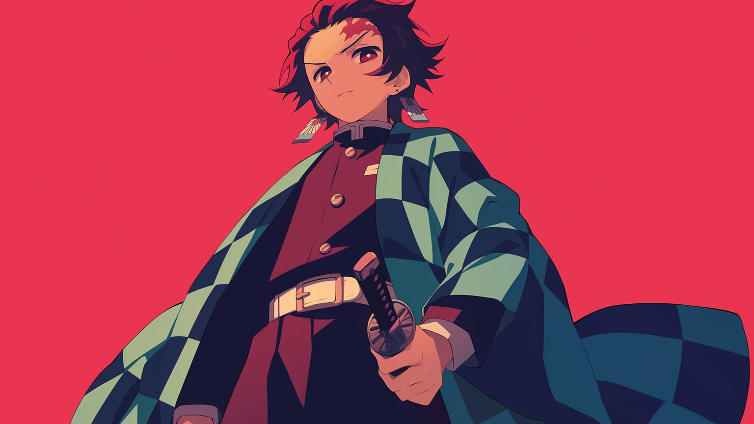 Tanjiro Kamado Demon Slayer Desktop